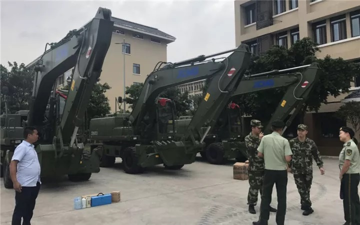 智邦攜手武警總隊，協助部隊應急搶險