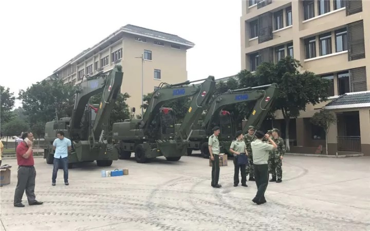 智邦攜手武警總隊，協助部隊應急搶險