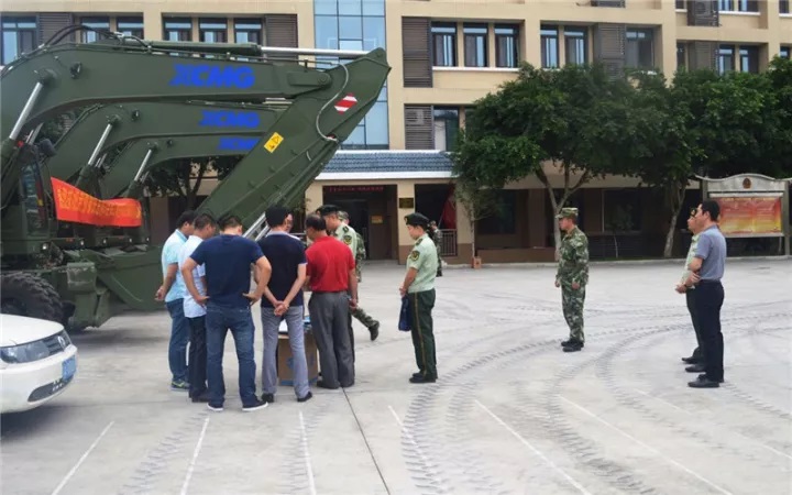 智邦攜手武警總隊，協助部隊應急搶險